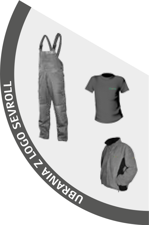 Ubrania z logo Sevroll