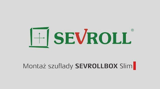 Montaż szuflady Sevrollbox Slim.